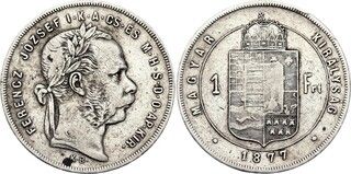 Foto 1 de uma 1 Forint - Francis Joseph I venda