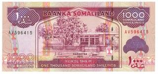 Photo 1 d'une vente de 1000 SL Shilin/Somaliland Shillings