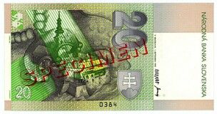 Afbeelding 1 van een verkocht 20 Korun