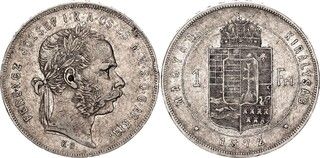 Foto 1 de uma 1 Forint - Francis Joseph I venda