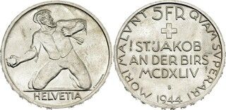 Immagine 1 di una vendita 5 Francs (Battle of Saint Jakob an der Birs)