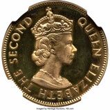 Afbeelding 1 van een verkocht 1 Penny - Elizabeth II (Arms without supporters)