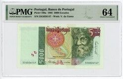 Afbeelding 1 van een verkocht 5000 Escudos (3rd. print)