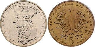 Bild 1 vom Verkauf 5 Deutsche Mark (Friedrich der Große)