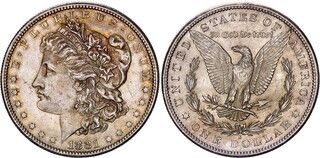 Изображение 1 проданного 1 Dollar "Morgan Dollar"