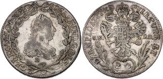 Immagine 1 di una vendita 20 Kreuzers - Joseph II