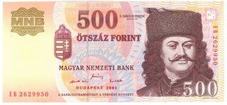 Bild 1 vom Verkauf 500 Forint