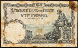 Photo 1 d'une vente de 5 Francs
