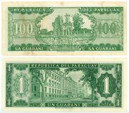 Afbeelding 1 van een verkocht 1 Guarani (Central Bank on reverse)