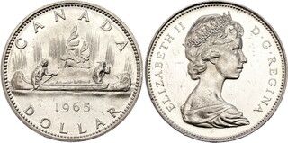Immagine 1 di una vendita 1 Dollar - Elizabeth II (2nd portrait)