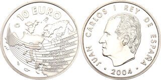 Foto 1 de uma 10 Euros - Juan Carlos I (European Union Enlargement) venda