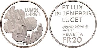 Imagen 1 de una venta de 20 Francs (Lumen Christi)