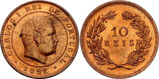 Immagine 1 di una vendita 10 Réis - Charles I