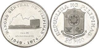 Bild 1 vom Verkauf 25 Piso (Central Bank)