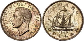 Imagen 1 de una venta de 1 Dollar - George VI (Welcome Newfoundland)