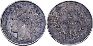 Изображение 1 проданного 2 Francs