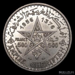 Picture 1 of a sold 500 Francs - Mohammed V